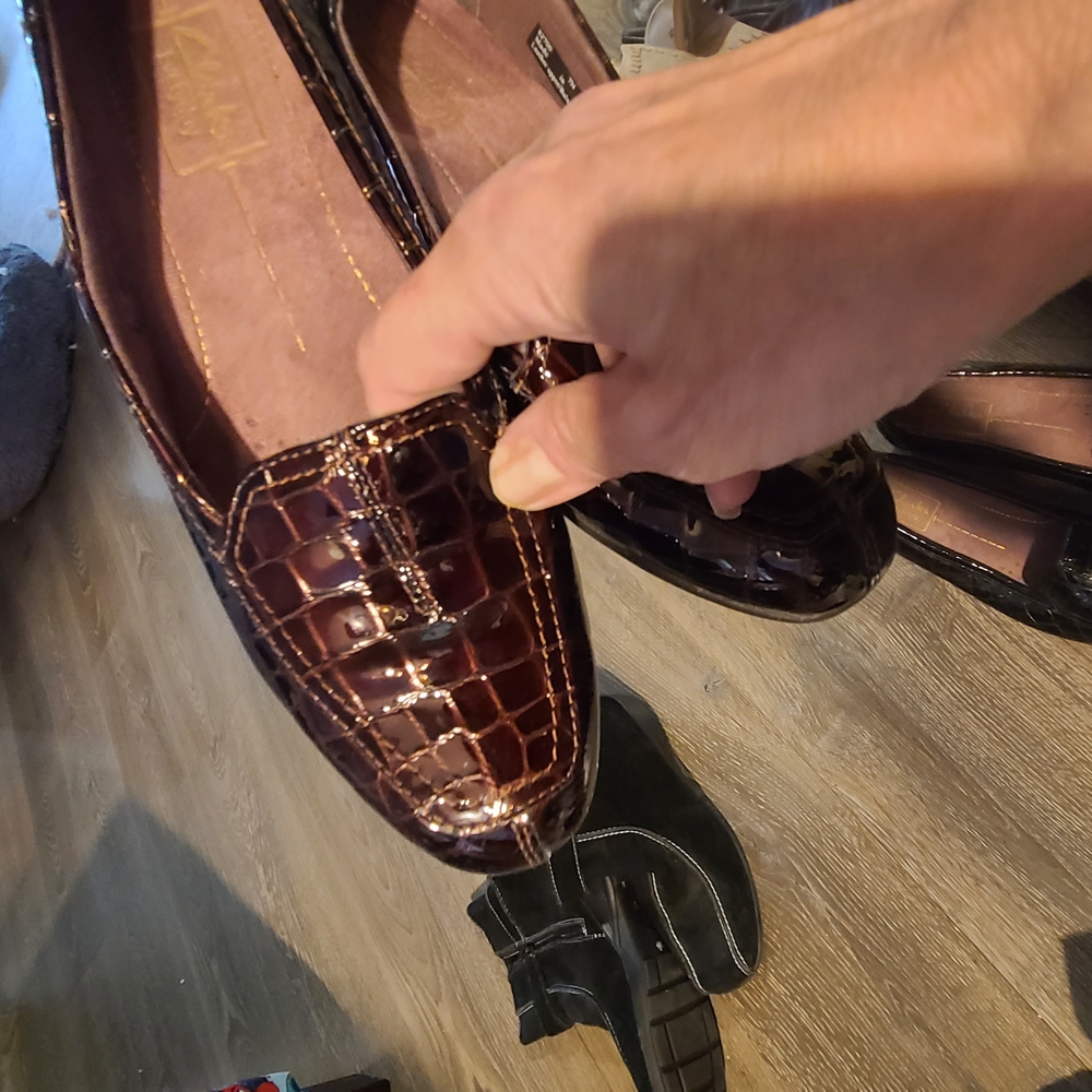 3 Pairs of stylish Clark's Loafers for Women In Three Colors